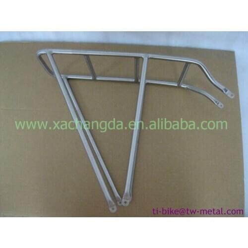 XACD titanium bicycle bag carrier 2017 hot sale titanium rack for bicycles high quality and competitive price ti bike carrier