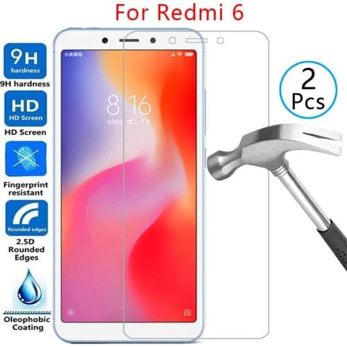 Tempered glass screen protector for xiaomi redmi 6 case cover on ksiomi redmi6 5.45 protective phone coque bag 360 readmi redme