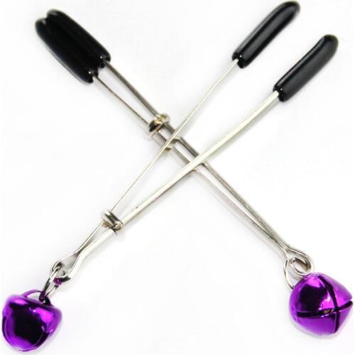 2020 Labia Bondage Clip Restraints Sex Toys Clips Adult Couples Games 1 Pair Sex Toy Nipple Clamp Couples Sex Accessories Metal