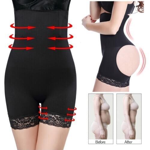 Women High Waist Body Shaper Panties Butt Lifter Tummy Belly Control Body Slimming Belt Shapewear Underwear Waist Trainer Corset