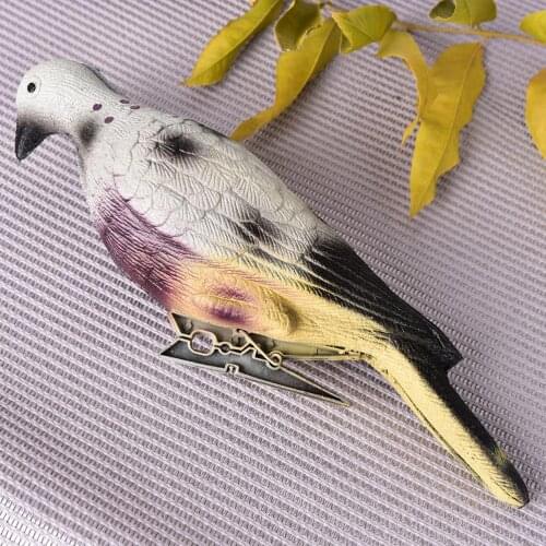 1pc 3D Animal target Pigeon bait EVA foam hollow shooting target For outdoor hunting Training empty inside 26 * 8 * 7cm