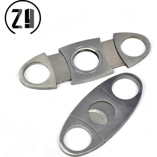 1pc Metal Stainless Steel Cigar Cutter Smoking Accessories Scissor Portable High Quality