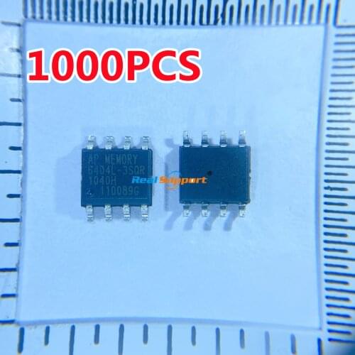 1000PCS APS6404L-3SQR-SN APS6404 3.3V SOP8 64Mbit PSRAM compatible with IPS6404LSQ IPS6404L-SQ-SPN replacement of ESP-PSRAM64H