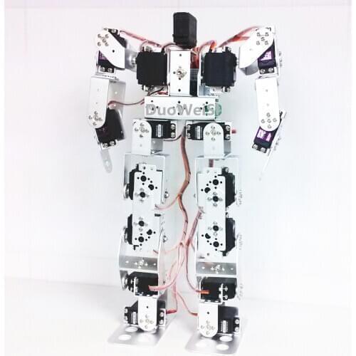 17 DOF humanoid dance robot / biped walking robot / teaching kit / robot competition 17 degrees of freedom robot