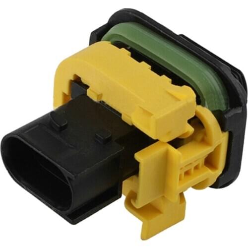 2/5/10/20/50/100set Tyco/Amp 3pin 1.5series electric waterproof auto wiring cable plug connector 1-1703843-1