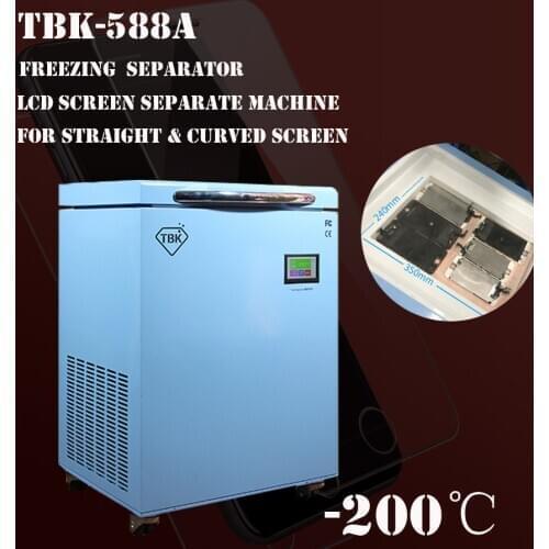 -200C TBK-588A LCD Freezing Machine For Iphone for samsung edge S10 S10+ Freeze Separator LCD Touch Screen Separating Machine