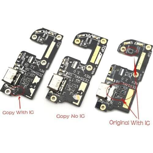 5pcs/lot,New USB Power Charging Connector Plug For ASUS Zenfone 4 ZE554KL Dock Port Mic Microphone Flex Cable Board