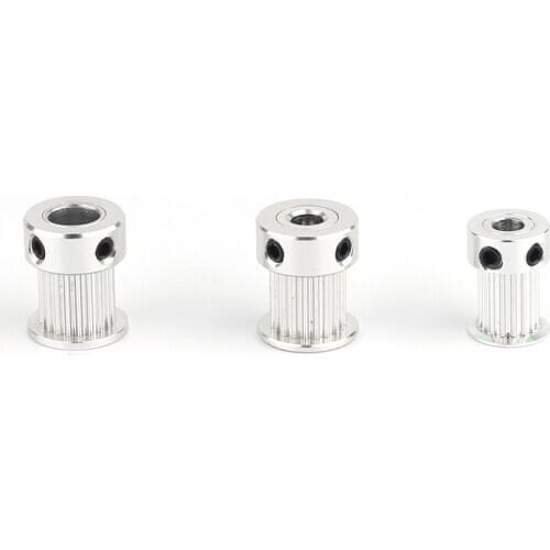 3D printer accessories 2GT synchronous pulley belt pulley 20 gear inner hole 5 / 6.35 / bandwidth 10mm