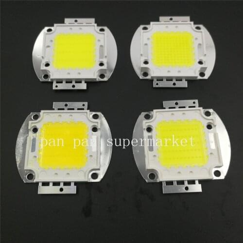 White Warm white 10W 20W 30W 50W 100W LED light Chip DC 12V 36V COB Integrated LED lamp Diodes DIY Floodlight Spotlight Bulb