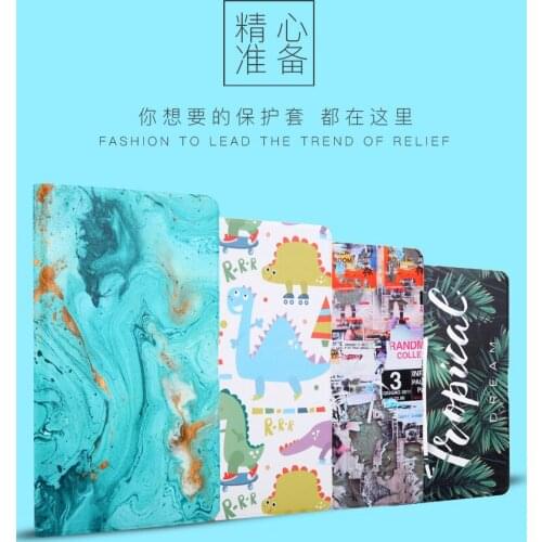 Colorful Printed Tablet Funda Shell for Huawei MediaPad T3 7.0 BG2-W09 WIFI Version 7'' Case Magnetic Stand Smart Sleep Cover