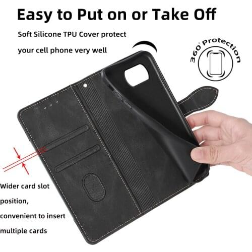 For Moto G Play Power Stylus 2021 Flip PU Leather Phone Case For Moto G Vintage Wallet Magnetic Bracket Shockproof Back Cover