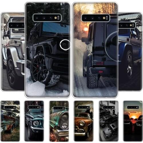 Cool car G63 Phone Case For Samsung Galaxy S20 S10 S21 Ultra Note 10 20 S9 S8 S7 FE Plus Lite Cover Soft Silicone TPU