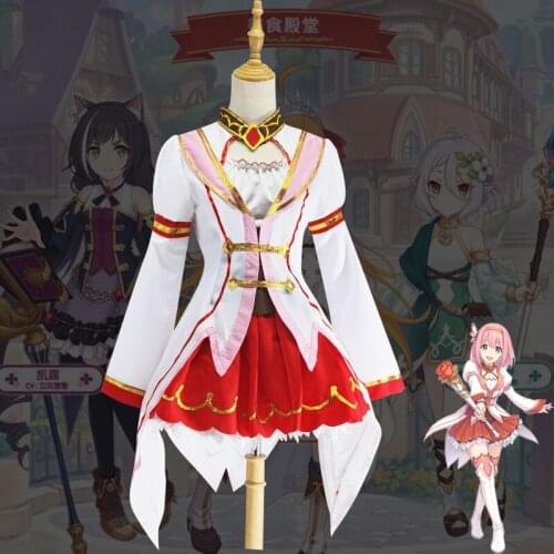 New Game Princess Connect! Re:Dive Kusano Yui Dress Cosplay Costume Outfit Halloween Costumes for Women Girls Fancy Party Dress