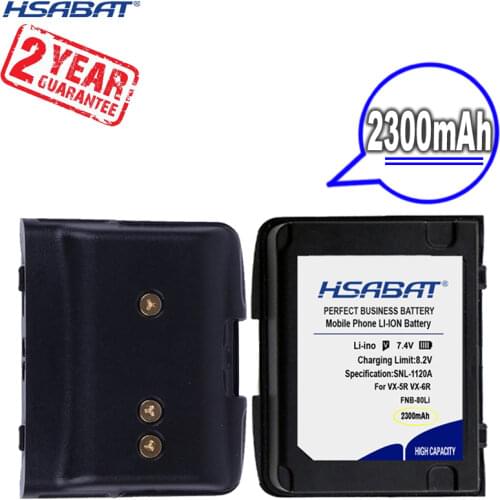 New Arrival [ HSABAT ] 2000mAh FNB-80Li FNB-58Li Two-way Radio Battery for Yaesu Vertex VX-5R VX-6R VX-7R VXA-700 VXA-710