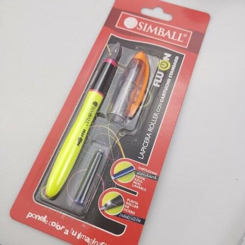Simball Ink Ballpoint Pen with Converter Can Fill Ink Repeatedly Gel Pen