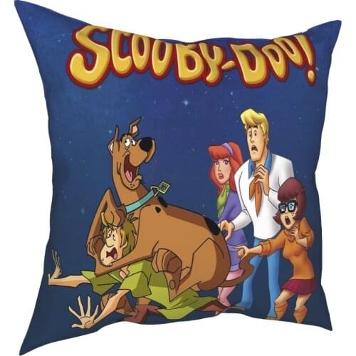 Scooby Doo Decorative Cushion Sofa Custom Cushion Covers Rectangular Throw Pillow Covers Pouf Salon Pillow Cover Pillowcase
