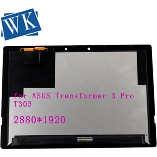 12 inch Original LCD LED Display Touch Screen Assembly for ASUS Transformer 3 Pro T303 T303UA T303U 2880*1920 40 pins