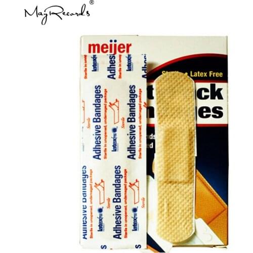 Unique Free Shipping 90 Pcs/3Boxes Variety Pack Adhesive Bandages Assorted Sizes Flexible First aid Hemostasis Outdoor Band aid