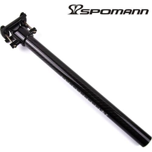 Bike Seatposts 27.2 / 30.8 / 31.6 mm 3K Carbon Seat Tube OEM Bicycle Seatpost MTB Carbon Seat post Road Bike Offset 0 Parts