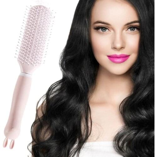 1 Pcs Professional Hair Brushes Comb Cartoon Handle Massage Comb Hairbrush Straight Curly Wet Hair Scalp Massage Brush Women
