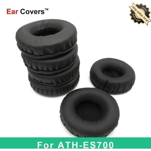 Ear Pads For Audio Technica ATH ES700 ATH-ES700 Headphone Earpads Replacement Headset Ear Pad PU Leather Sponge Foam