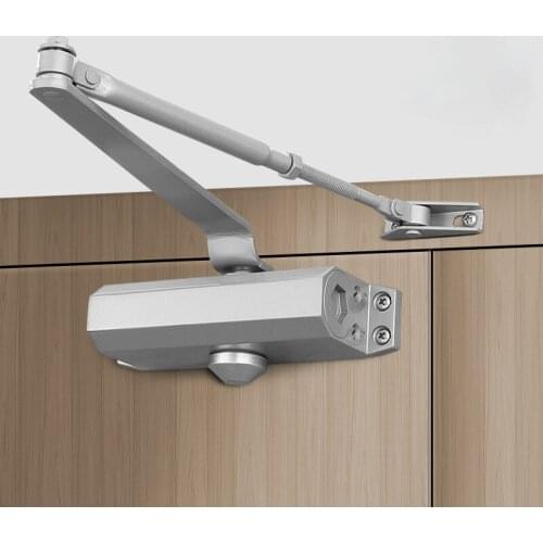 Soft Close Automatic Door Closer Hydraulic Buffer Adjustable Speed Door Closing Equipment Mute Closing Door Hardware