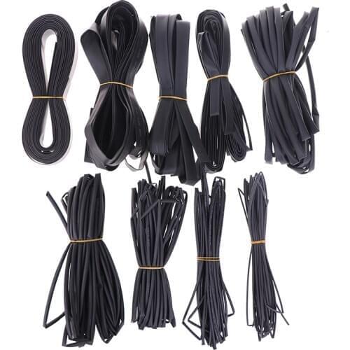 5M black 1-16mm 1mm 2mm 3mm 4mm 6mm 8mm 9mm 10mm 12mm 14mm 16mm Heat Shrink Tube