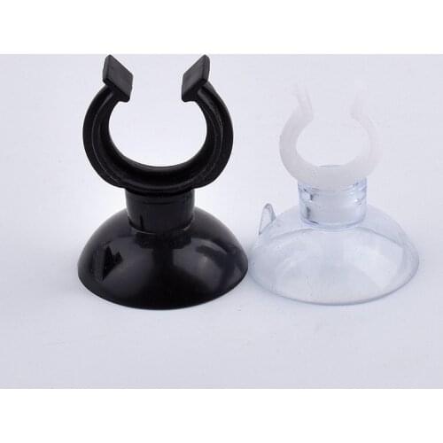 5-10Pcs 5/10/13/17/20/23/28mm PVC Pipe Suction Cup Clamp U-type Aquarium Fish Tank Fitting Fixed Suction Cup Accessories
