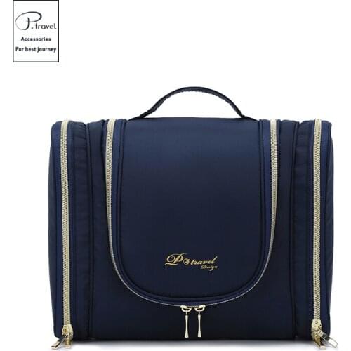 P.travel Functional Waterproof Large-capacity Cosmetic Bag Hanging Toilet Bag