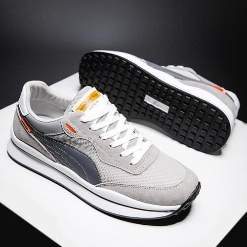 Breathable Mesh Sport Shoes Male Sneakers Man 2020 Mens Sports Shoes Running Man Gray Tennis Deporte Athletic Footwear GME-1971