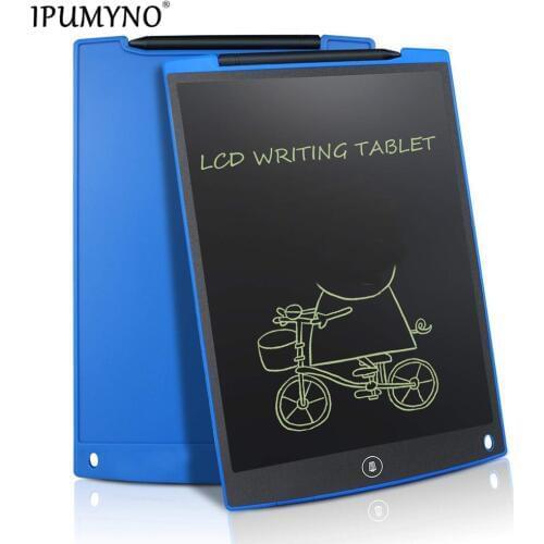 IPUMYNO 281*185*5mm 12inch Digital LCD Drawing Tablet Kids practice Writing Pad Graphic Board for Practice Drawing Board
