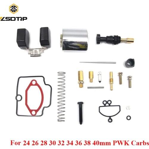 ZSDTRP 1 Set Motorcycle PWK 24/26/28/30/32/34/36/38/40mm Carburetor Carb Rebuild Repair Kits Spare Jets