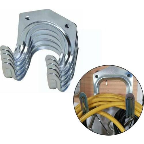5 Pcs Tool Hanger Hooks Set Tools Hang Garage Shed Z9G0 Hooks Garden For Hanging Tools Shovels, Wall Bracket Brooms Hanging W8A6