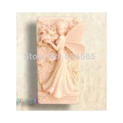 New legance Glam Princess Craft Art Silicone Soap mold Craft Molds DIY Handmade soap molds