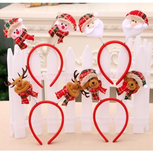 2019 new Christmas headband childrens gift Christmas party supplies Christmas decorations