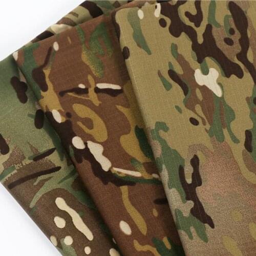 Polyester-cotton various CP Camouflage Fabric Multicam MC Camouflage TC Plaid Cloth Tear-proof Clothing DIY Material