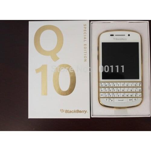 Arrival IN stock ! Original BlackBerry Q10 4G 3.1'' Dual core,Qwerty,Built-in 16GBROM,8MP free shipping