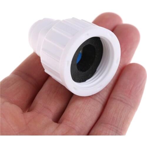1PCS 3/4" BSP to 1/4" Push Fit Water Filter Tube Garden Connector Fitting Reverse Osmosis RO Garden Tap Connector