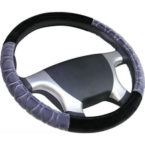 Super Soft Winter Warm Plush Car Truck Steering Wheel Cover Steering-Wheel Diameters 36 38 40 42 45 47 50CM 7 Sizes to Choose