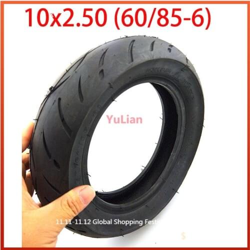 High quality 10 inch tire 10x2.50 60 / 85-6 tire with inner tube electric scooter balance HoverBoard self intelligent balance