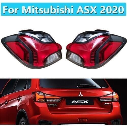 1 Set 4Pcs For Mitsubishi ASX 2020 Car Rear Brake Tail Light Signal Lamp Support old model upgrade 2020 lossless installation