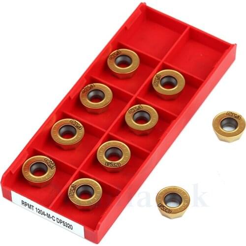 RPMT1204 DP5320 RPMT1604 DP5320 RPMT1604 DP5420 100% original carbide insert metal lathe milling insert CNC Lathe tools