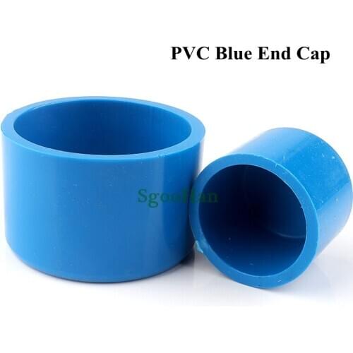 5~100pcs ID 20~50mm PVC Pipe End Cap Connector Aquarium Fish Tank Fittings Hydroponic Planting Frame End Plug Joint Parts