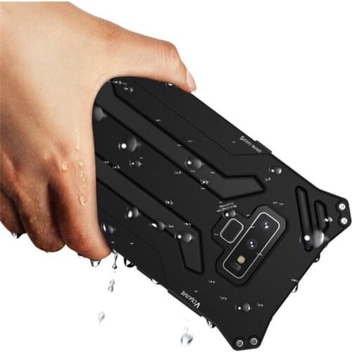 Armor Note 8 Case For Samsung Note 9 Case Waterproof Back Cover Shockproof Metal Note 8 Coque For Samsung Galaxy Note 9 Funda