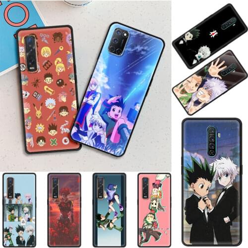 Hunter X Hunter HXH Anime Cover for Oppo A9 2020 A52 A53 Find X2 X3 Lite Reno 3 F11 Ace A55 A93 A94 A74 4 Pro 5G Cell Phone Case