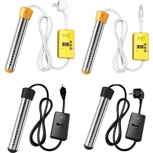 2500W Electric Heater Boiler Water Heating Elements Portable Immersion Suspension Bathroom Swimming Pool