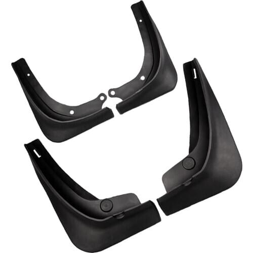 4PCS Full Set Mud Splash Guard Flap Fender Cover Kit for Tesla Model 3 16-19, 7.48x11.81x1.97inch
