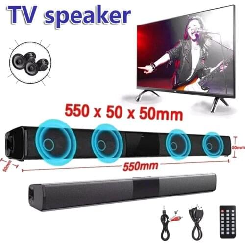 TV Soundbar Bluetooth Home Theater Speaker Stereo boombox Bass Sound bar subwoofer Column Support Som Computer Speakers
