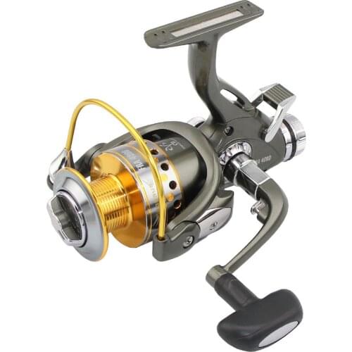 High Quality Smooth Fishing Reel Metal 9+1BB Carp Spinning Reel Casting Bait Runner Fishing Reels Pesca Carp Fishing Wheel