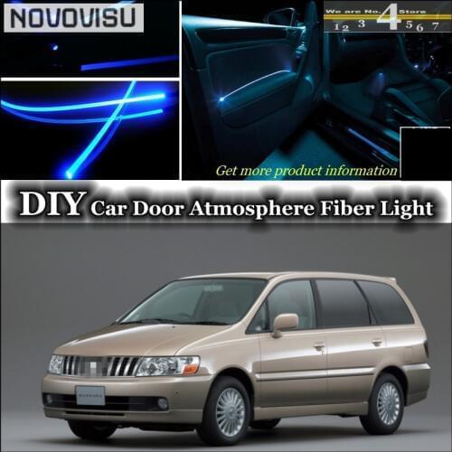 NOVOVISU For Nissan Bassara JU30 interior Ambient Light Tuning Atmosphere Fiber Optic Band Lights inside footwell light